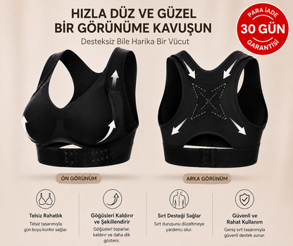 VELYNÉ™ Sculpt Bra | Toparlayıcı ve Dik Duruş Destekleyici Sütyen